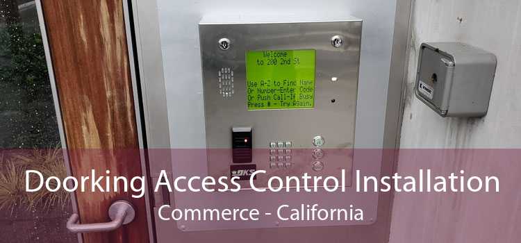 Doorking Access Control Installation Commerce - California