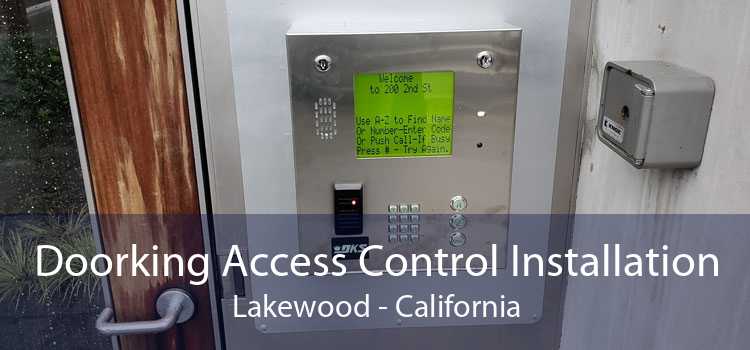 Doorking Access Control Installation Lakewood - California