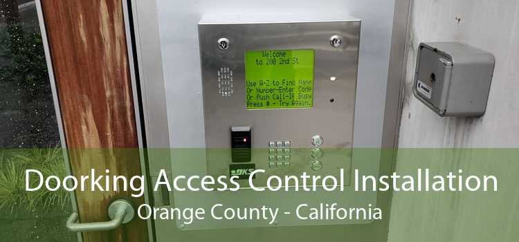 Doorking Access Control Installation Orange County - California