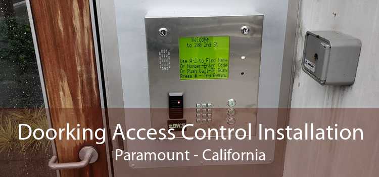 Doorking Access Control Installation Paramount - California