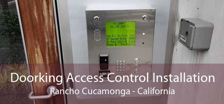 Doorking Access Control Installation Rancho Cucamonga - California