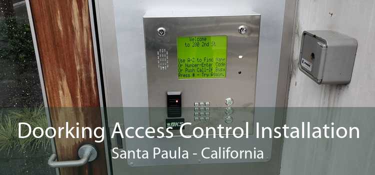 Doorking Access Control Installation Santa Paula - California