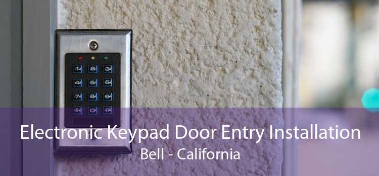 Electronic Keypad Door Entry Installation Bell - California