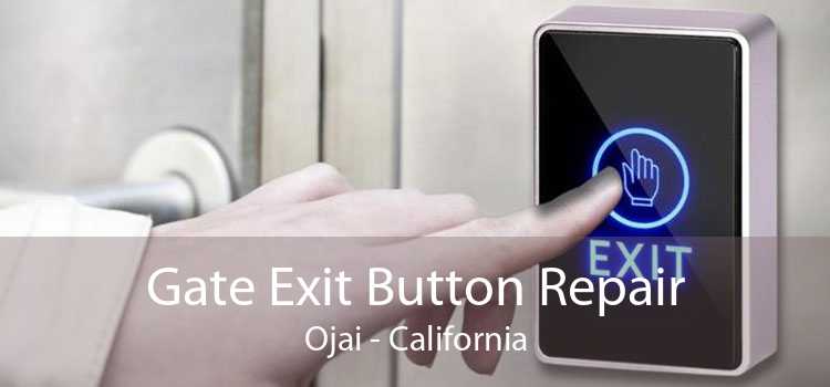 Gate Exit Button Repair Ojai - California