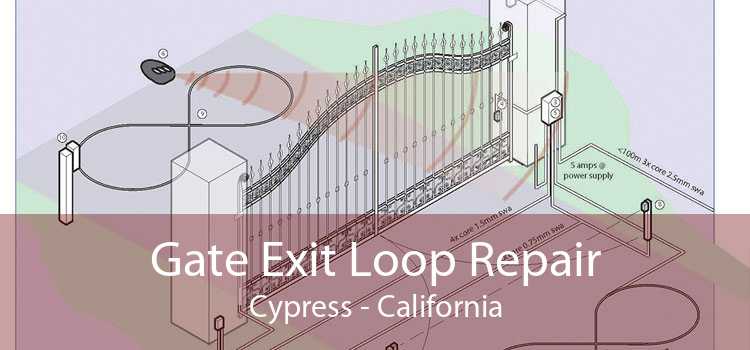 Gate Exit Loop Repair Cypress - California