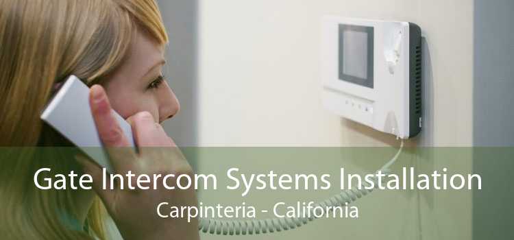 Gate Intercom Systems Installation Carpinteria - California