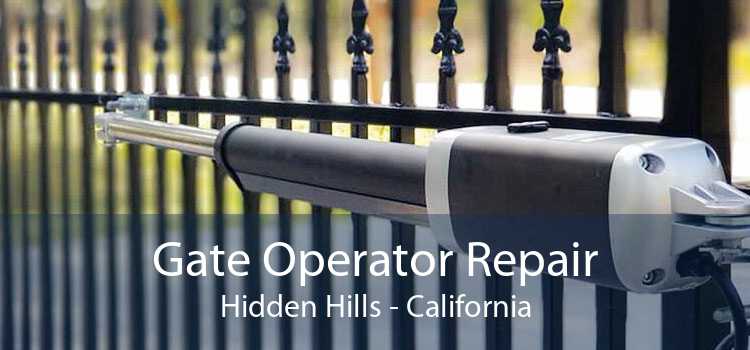 Gate Operator Repair Hidden Hills - California