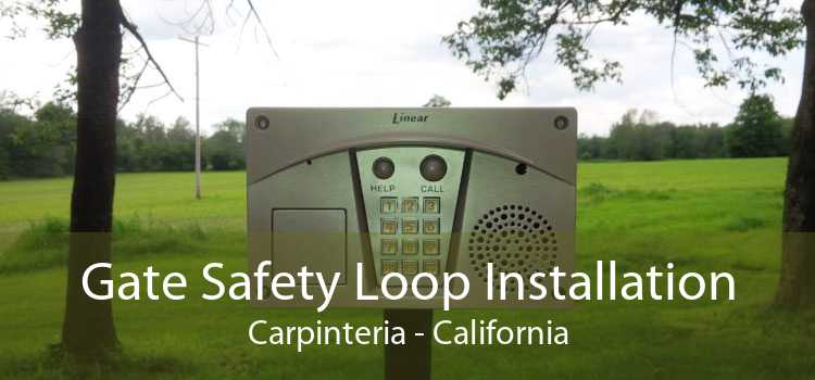 Gate Safety Loop Installation Carpinteria - California