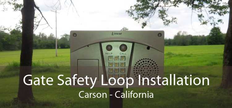 Gate Safety Loop Installation Carson - California