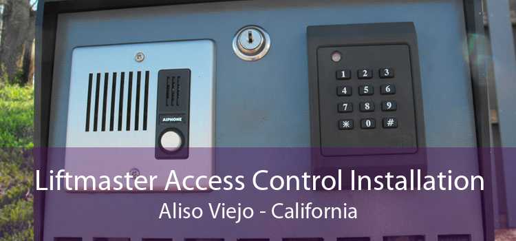 Liftmaster Access Control Installation Aliso Viejo - California