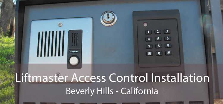 Liftmaster Access Control Installation Beverly Hills - California