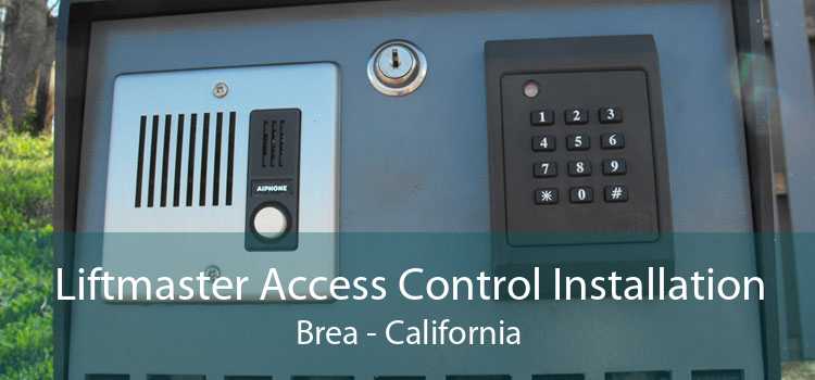 Liftmaster Access Control Installation Brea - California