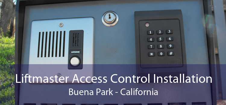 Liftmaster Access Control Installation Buena Park - California