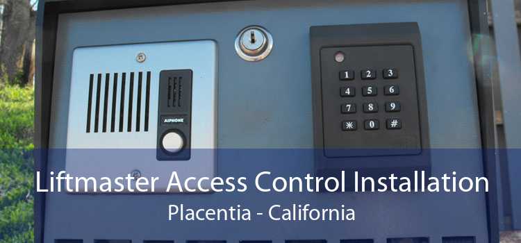 Liftmaster Access Control Installation Placentia - California