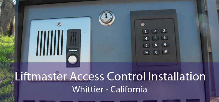 Liftmaster Access Control Installation Whittier - California